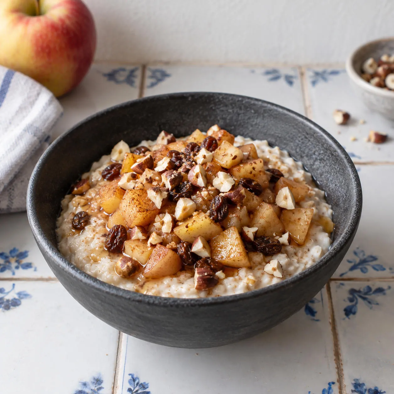 Bratapfel-Porridge