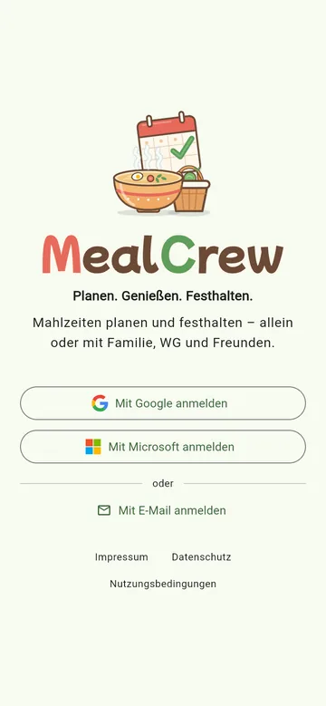 Die Anmeldung