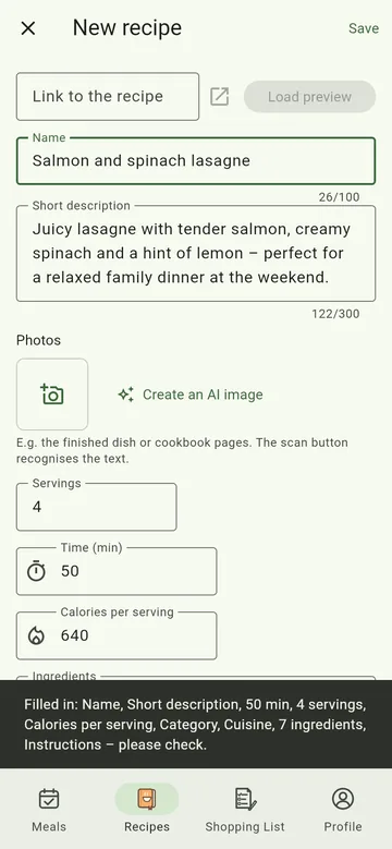 Filled in – please check
